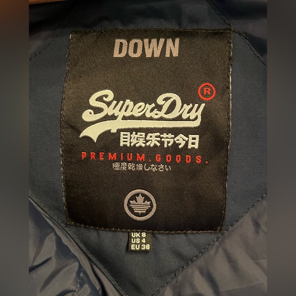 SUPERDRY PARKA SIZE 4 - Picture 5 of 5